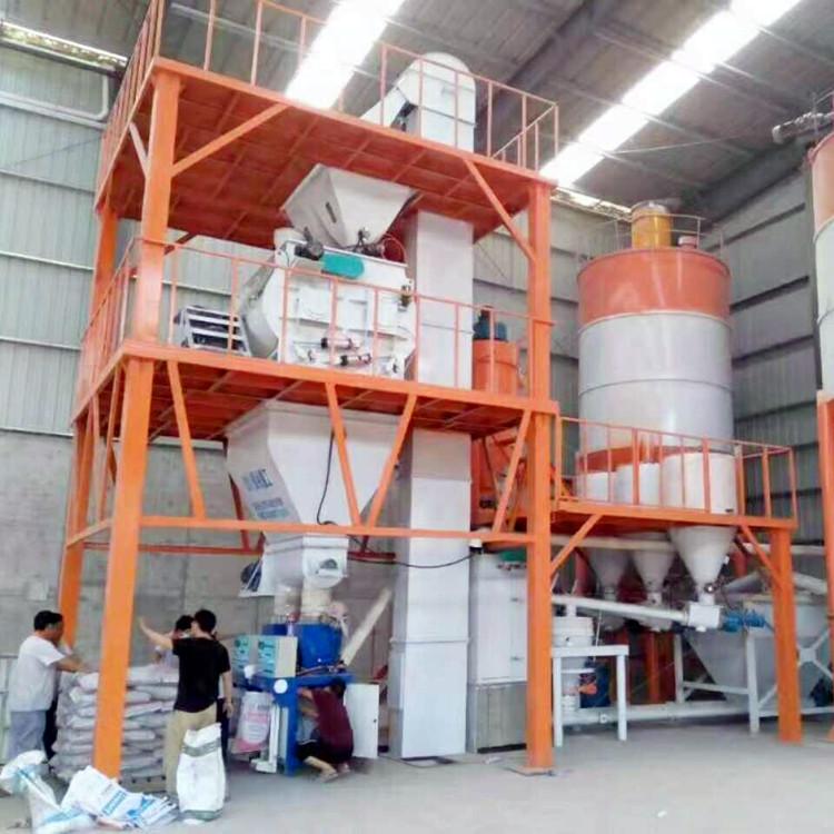 干粉搅拌机与砂浆生产线 厂家直销如何重塑建材生产新格局